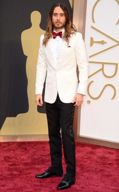 Jared Leto 2014 Oscars Red Carpet