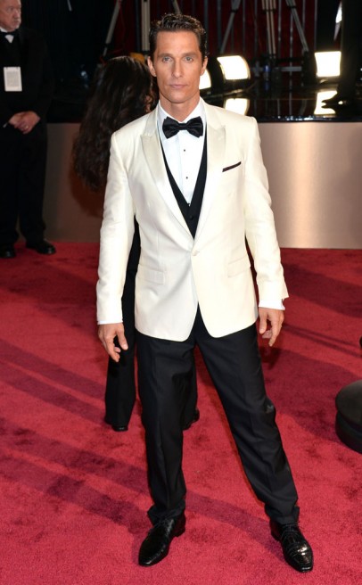 Matthew Mcconaughey 2014 Oscars Red Carpet